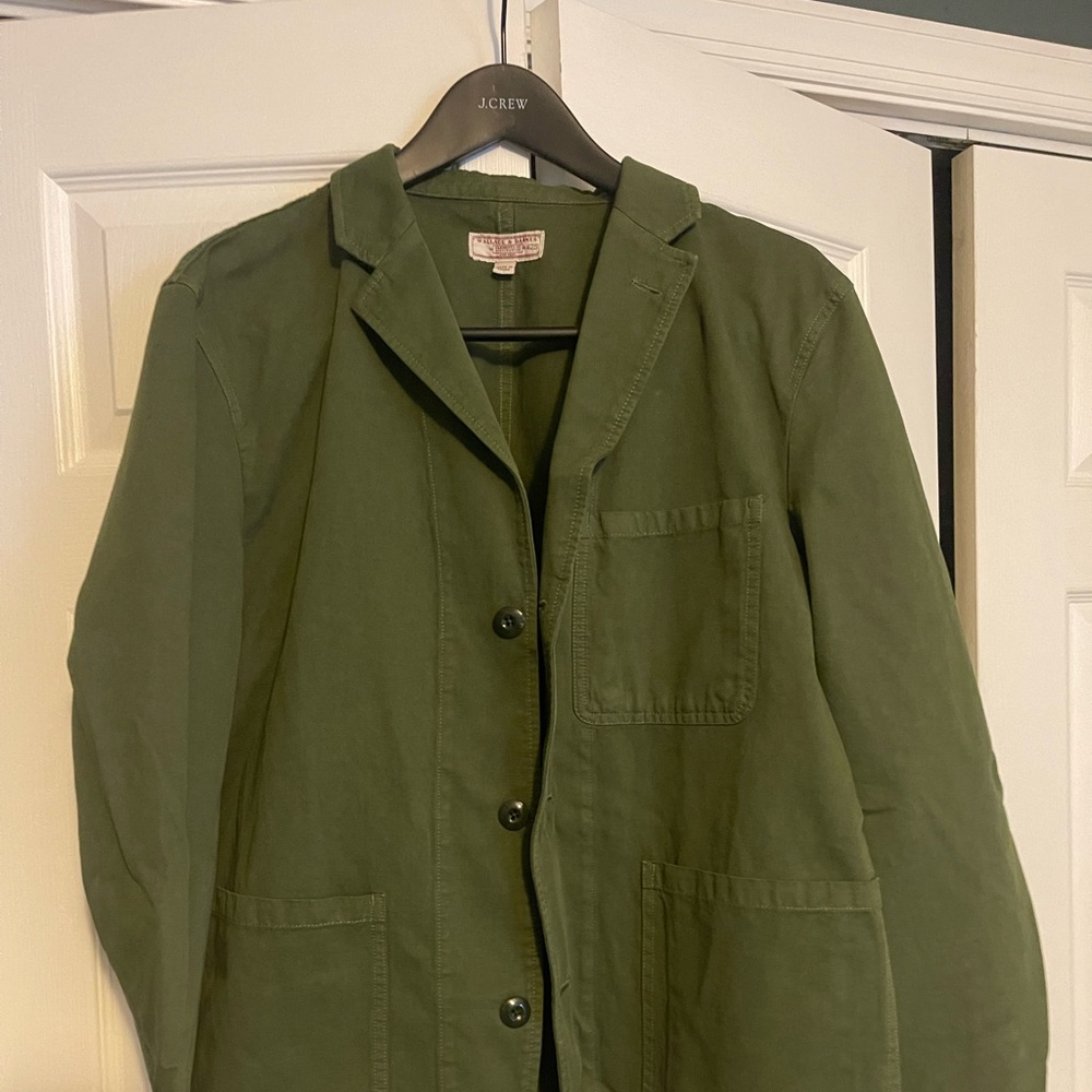 Green Button-Up Jacket - image 1